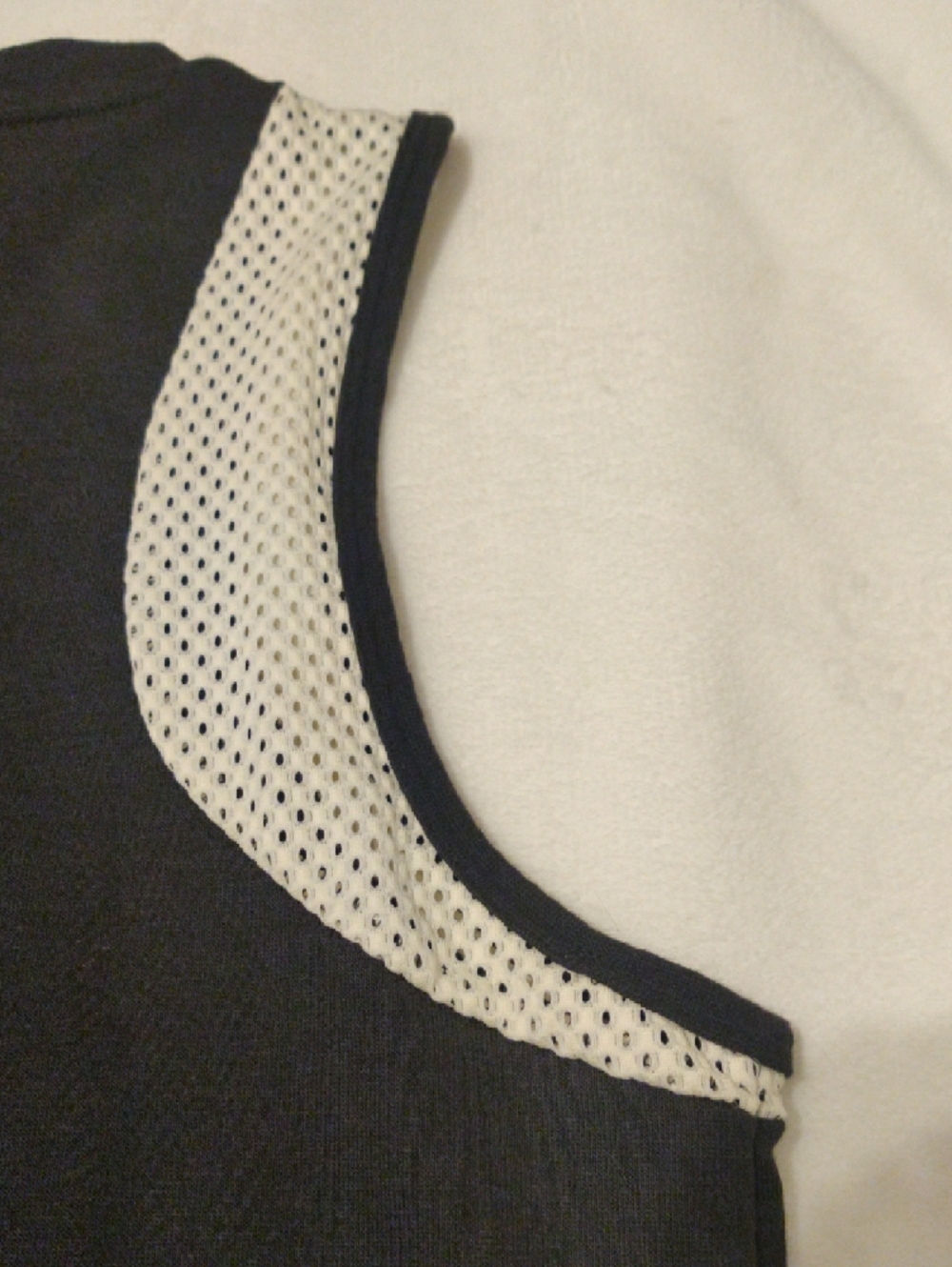 adidas Black Sleeveless Sport Dress with White Trim - Picture 5 of 16